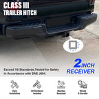 2 Inch Trailer Towing Hitch for Ford Ranger (2019-2023)