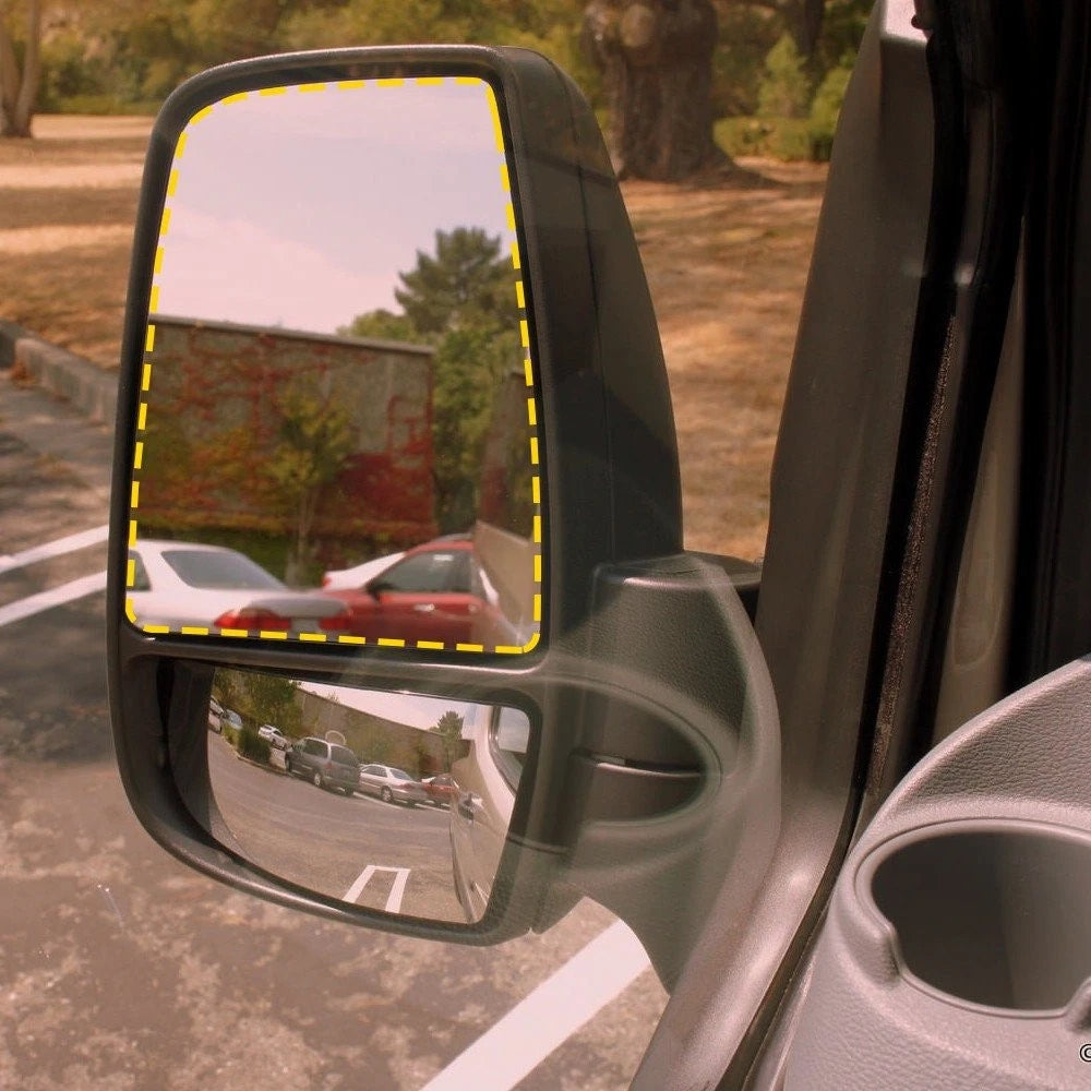 Set of 2 Upper Mirror Glass for Ford Transit T150 T250 T350 (2015–2022)