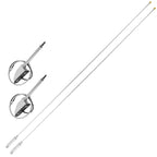 Antenna Kit Folding Mount Chrome for Honda Goldwing GL1800 (2001-2017)