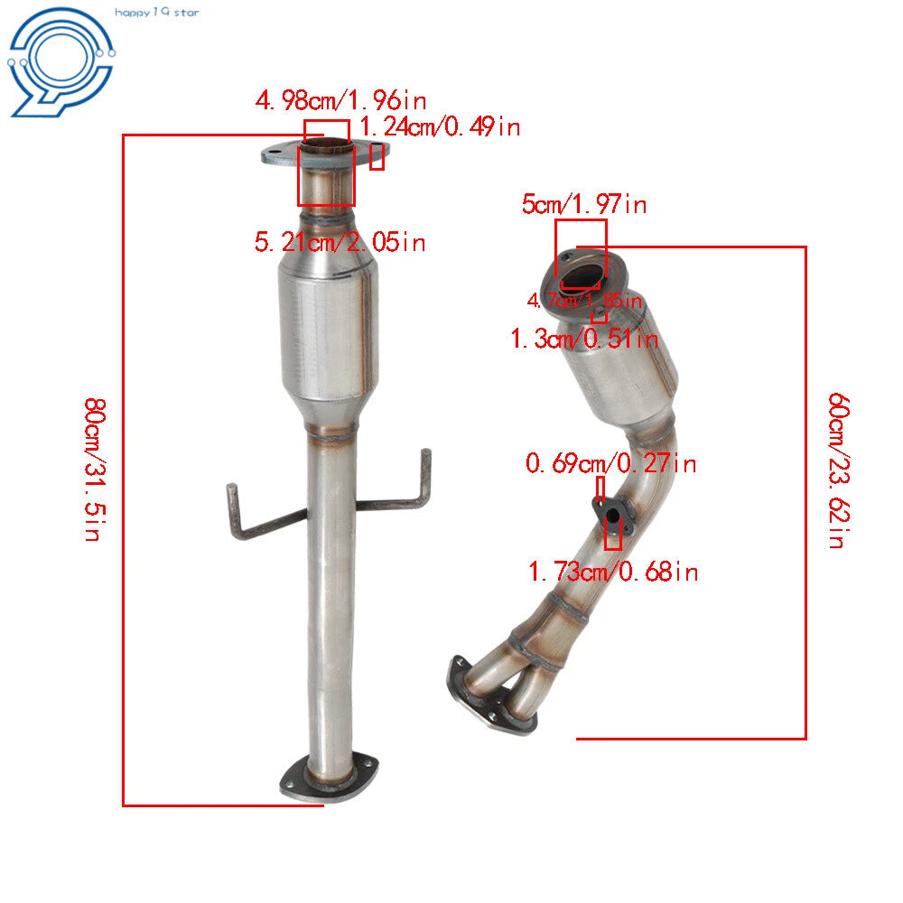 Catalytic Converter Set for Toyota Tacoma (2000–2004)