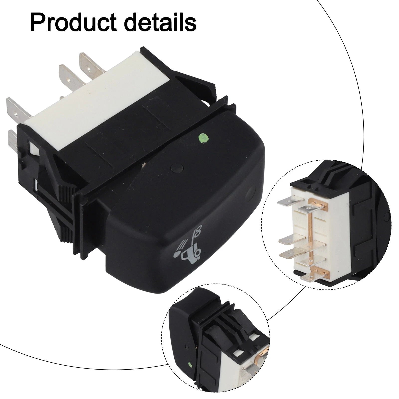 Headlight Rocker Switch P27104011 for Kenworth Trunk