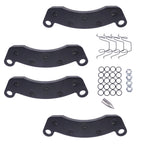Set of 2 Semi-Metallic Disc Brake Pads for Dexter Trailer Axles (10k 12k)