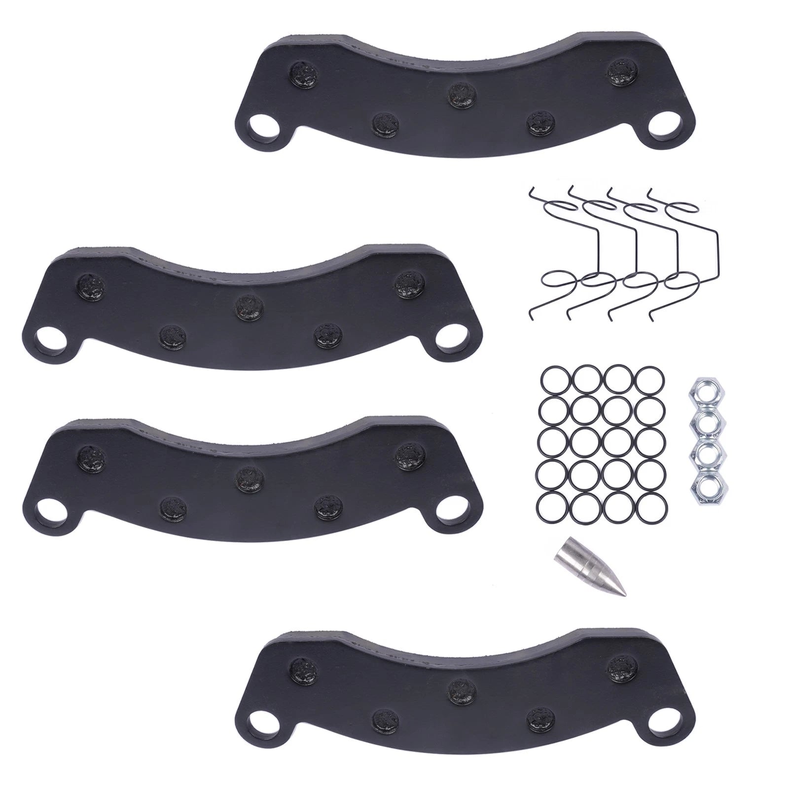 Set of 2 Semi-Metallic Disc Brake Pads for Dexter Trailer Axles (10k 12k)