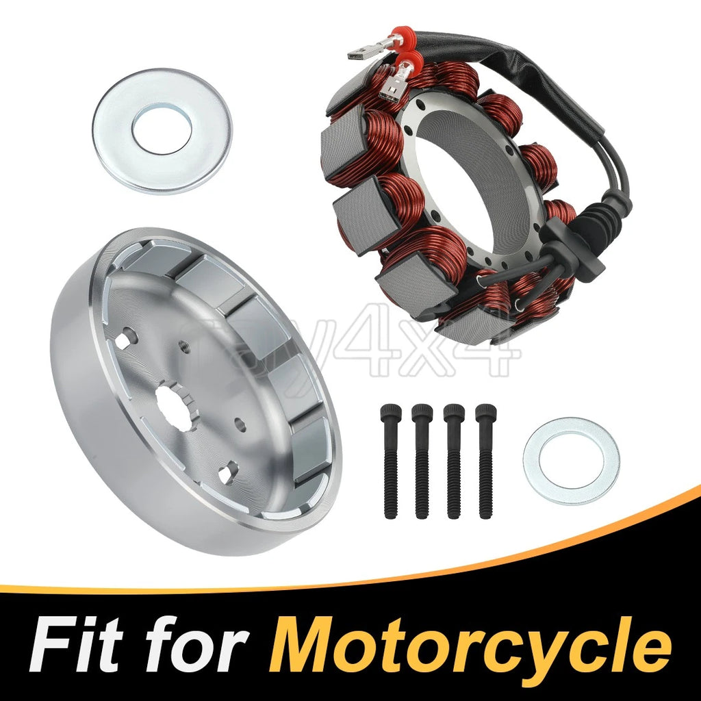 Stator + Rotor for FLHP FLHTCU FLHTC FLHR FLHTPI FLTRI (1997–2002) 29999-97B, 29987-02A