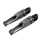 Titan Foot Pegs Rear Passenger Footrests for Yamaha YZF R1 R6