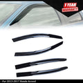 Set of 4 Side Window Vent Visors for Honda Accord (2013–2017)