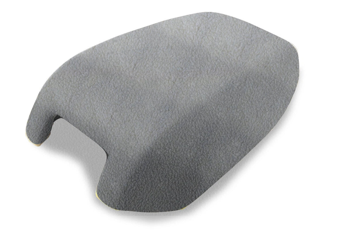 Fleece Console Lid Armrest Cover for Volvo XC90 (2003–2014) Gray