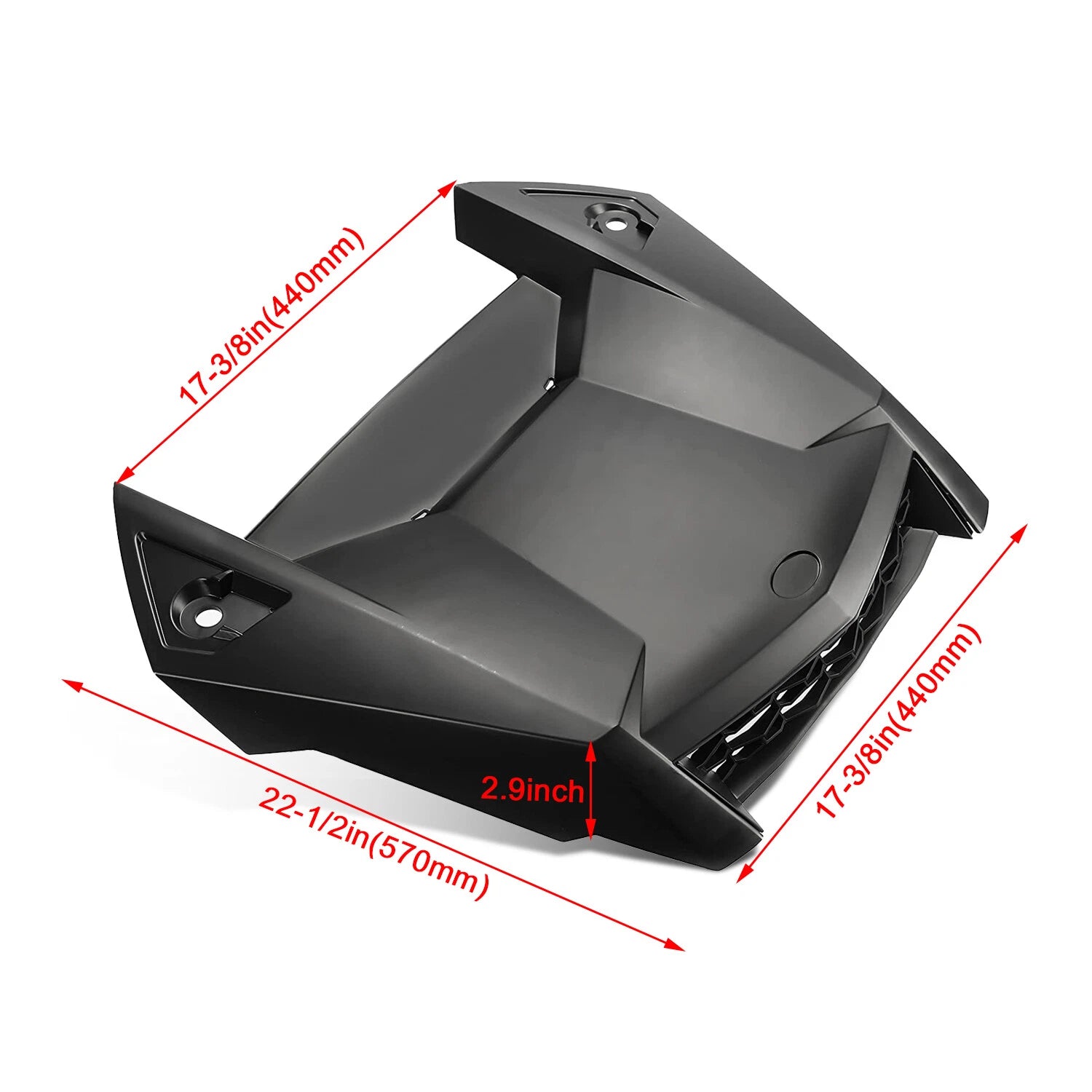 Hood Scoop Air Intake for Polaris RZR XP 1000/4 1000 Turbo S/XP Turbo (2019–2023)