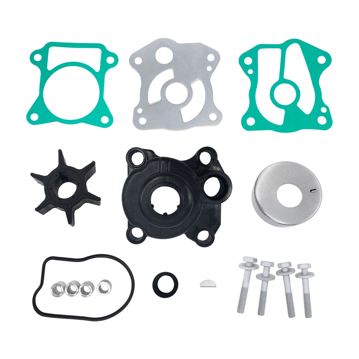 Water Pump Impeller Kit 06193-ZV7-020 for Honda Marine Outboard (25-35 HP)
