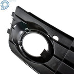 Pair Front Bumper Fog Light Grille for Audi A4 B8 (2009-2012)