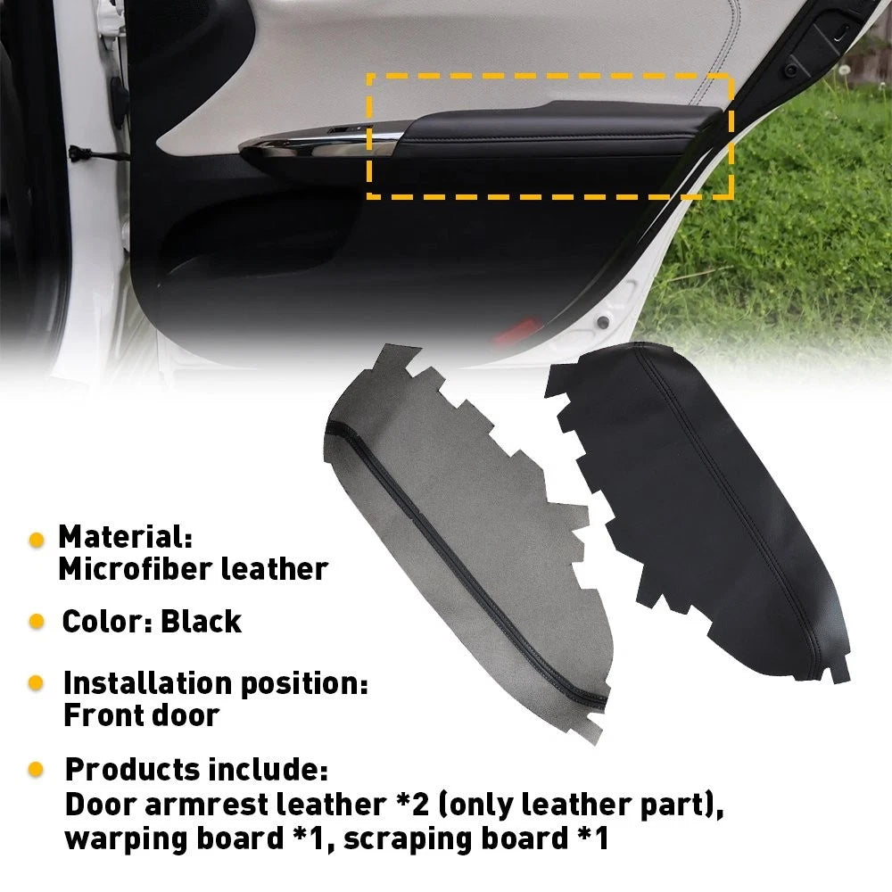 Synthetic Leather Door Armrest Panel Cover for Toyota Avalon (2013–2018)