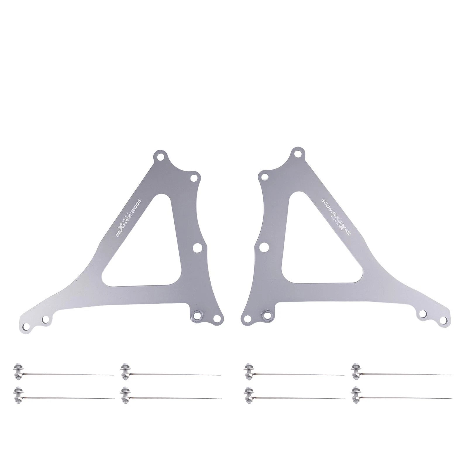 Set of 2 Front LH & RH Brace Bar Support Brackets for Subaru BRZ (2013–2023) Toyota 86 (2017–2019)