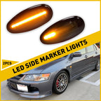 Sequential Amber LED Front Side Fender Light for Mitsubishi Lancer EVO (2003–2007)