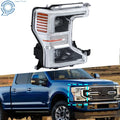 Full LED Headlight for Ford F250 SuperDuty (2020–2022) Right