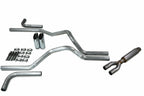 2.5" Dual Exhaust Kit for Ford F150 (2021–2025) Glasspack Side Exit Tips