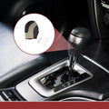 1Pc Gear Shift Knob Cover for Volkswagen Taos (2022–2023) Beige Black