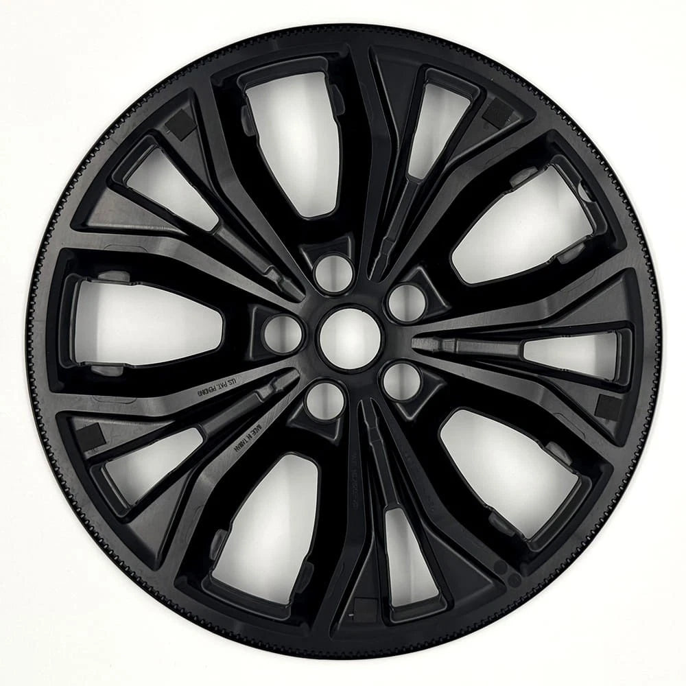 Wheel Skins Gloss Black Replacement for 2020–2024 Ford Explorer XLT Limited (Set of 4)