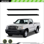 Pair Window Scraper Seal Belt Weatherstrip for Toyota Tacoma (1996–2003)