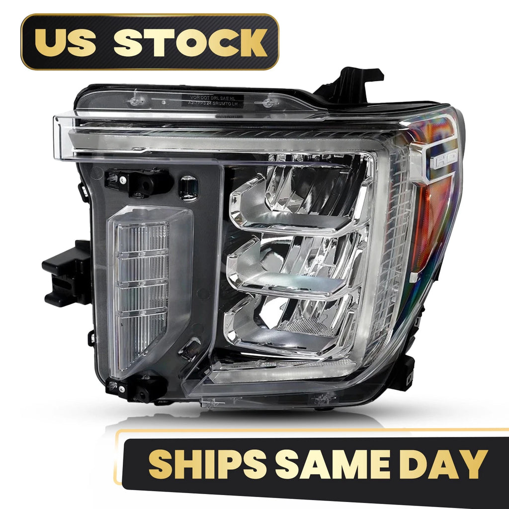 Headlight with LED Signal Light for GMC Sierra 2500 HD (2020–2023)