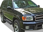 4" Matte Black Running Boards for Nissan Pathfinder (1999-2004)