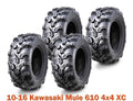 Set of 4 ATV Tires 26x9-12 for Kawasaki Mule 610 4x4 XC (2010–2016)