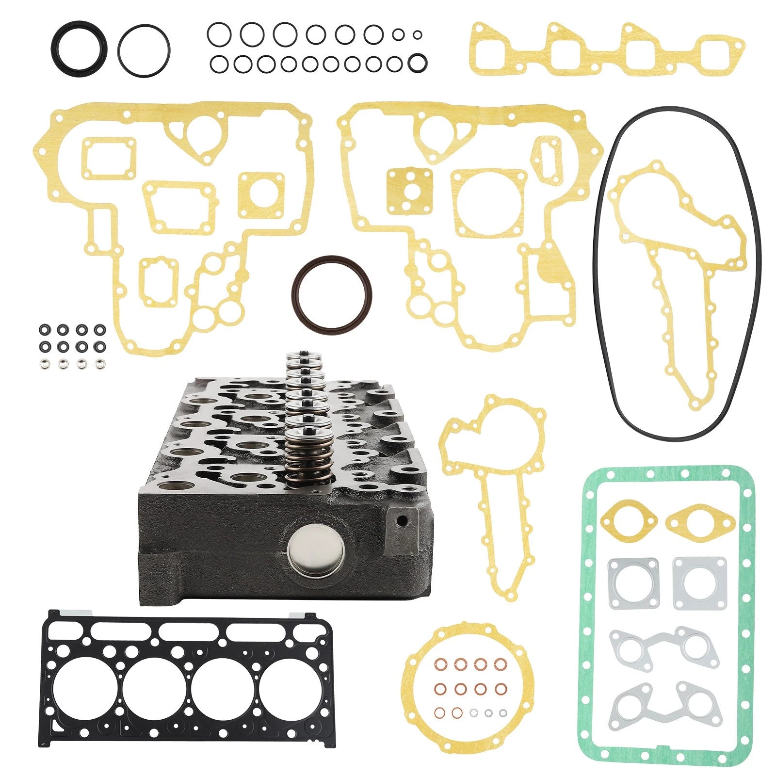 Complete Cylinder Head for Kubota V2203 V2203T V2203E V2203B (19077-03048)