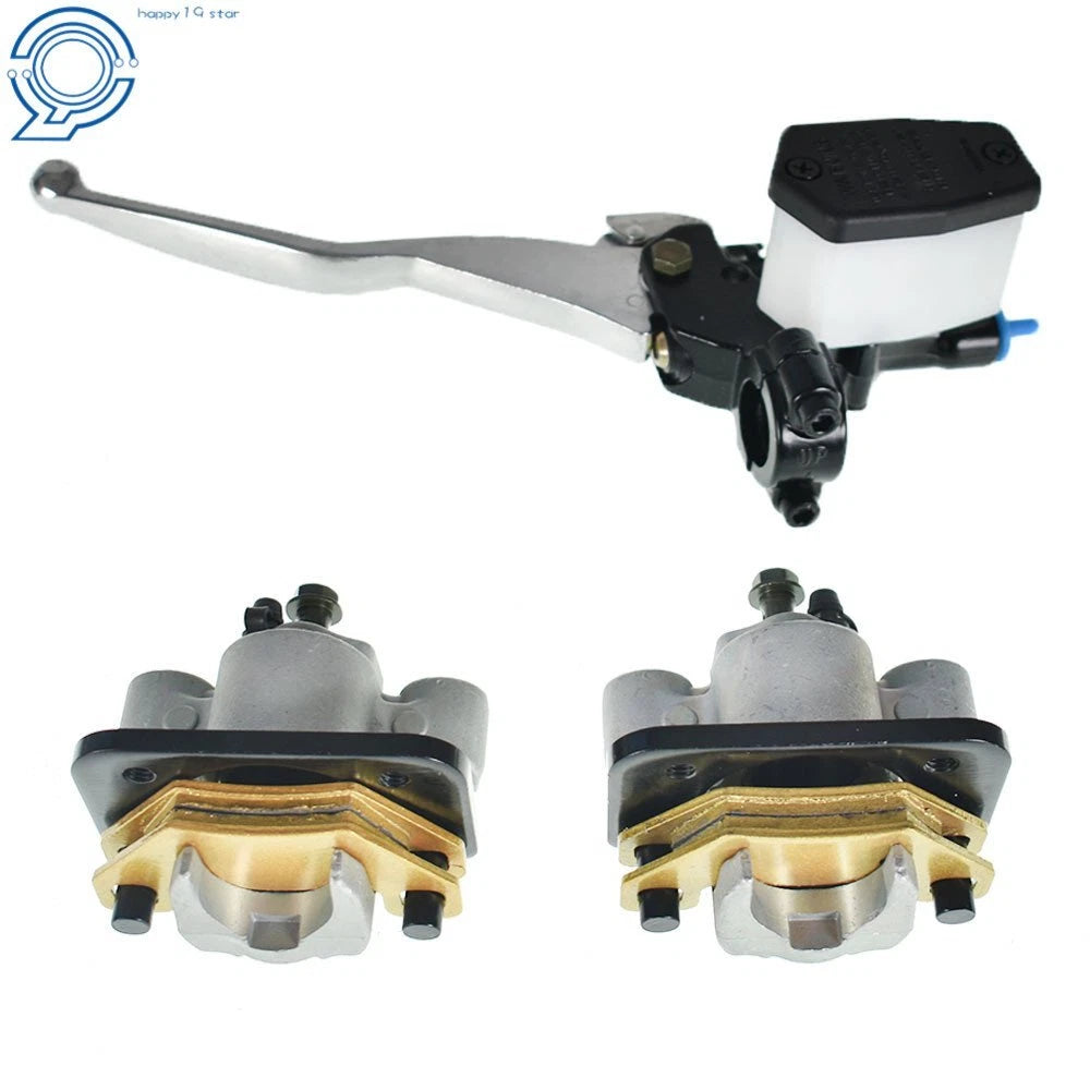 Front Brake Calipers and Pads for Arctic Cat 250 300 400 500