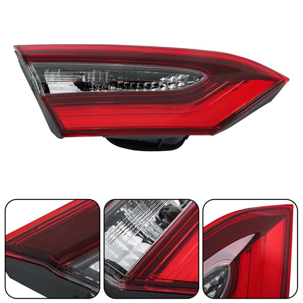 Halogen Tail Light for Toyota Camry (2021–2023) Black Inner Driver Side