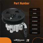 Power Steering Pump with Pulley for Chrysler Voyager, Town & Country (1996–2007)