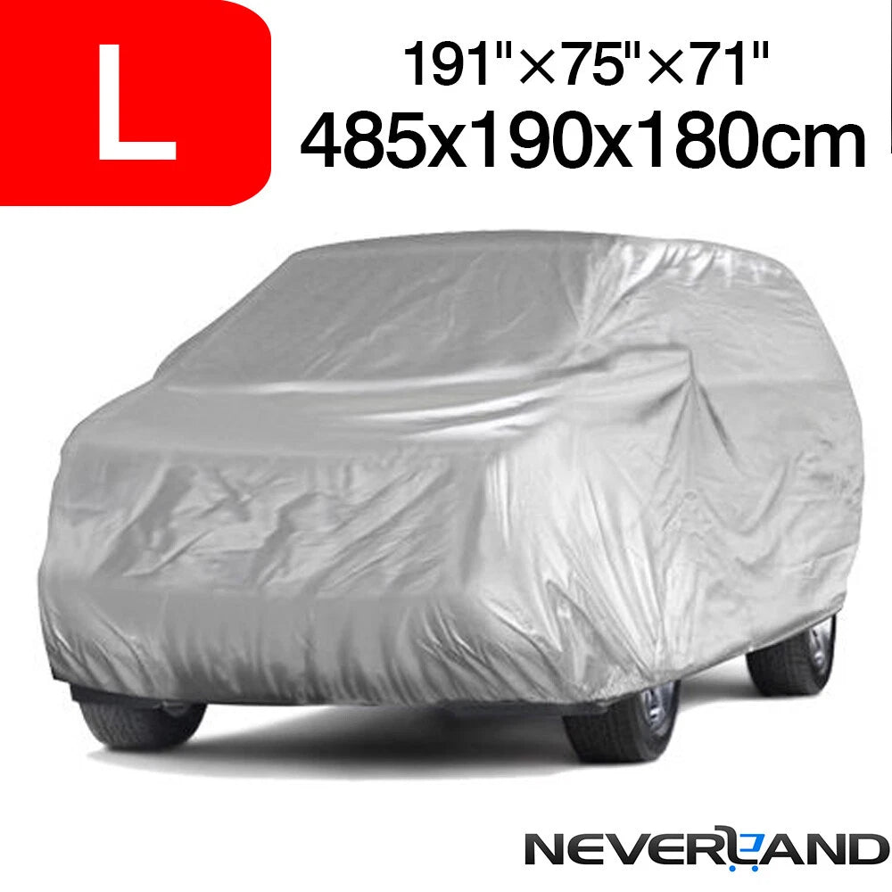 Full SUV Car Cover for Neverland (Waterproof, Outdoor, Rain, Dust Protection)