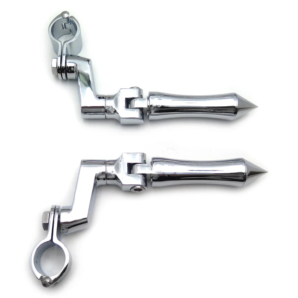 Chrome Slender FootPeg for Harley Sportster Dyna Touring Softail