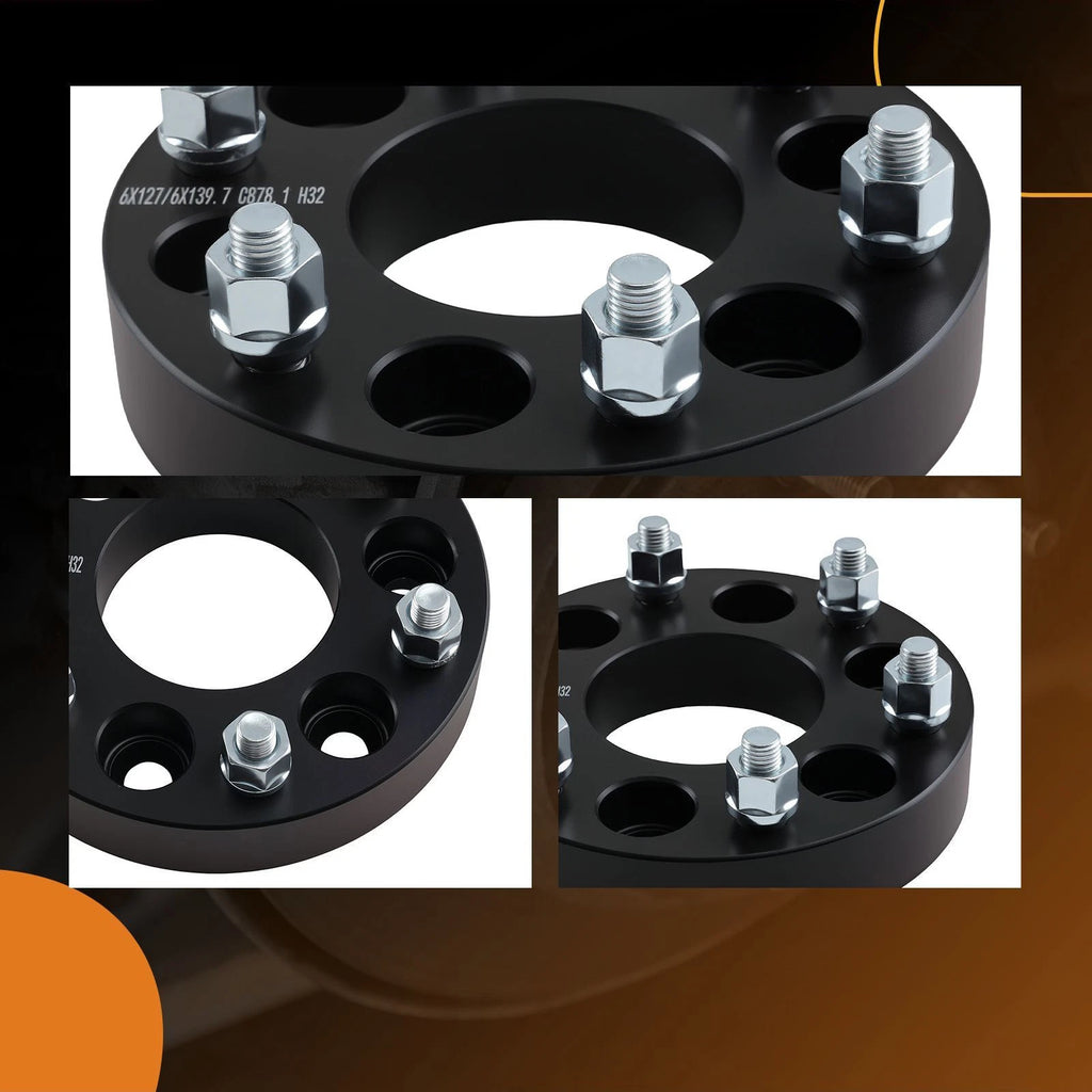 2X 32mm Wheel Spacers for Chevrolet SSR, Trailblazer, GMC Envoy (2003-2006)