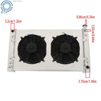 3 Row Cross Flow Radiator for Chevrolet C1500 K1500 (1988-1999)