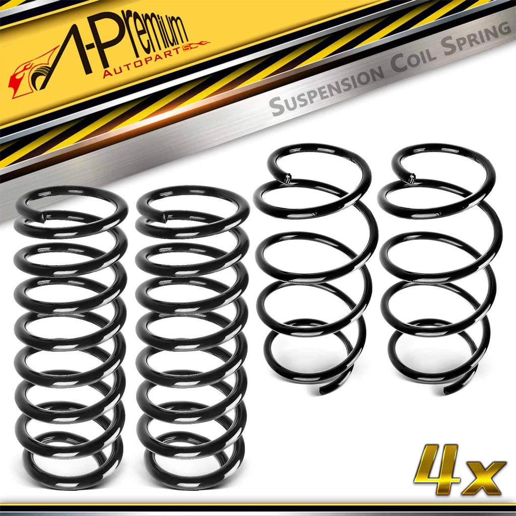 4x Front & Rear Coil Springs for Toyota Corolla (2014–2019)