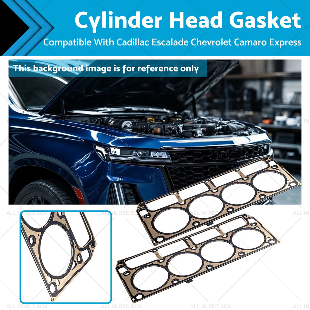 2X Cylinder Head Gasket for Cadillac Escalade, Chevrolet Camaro, Caprice