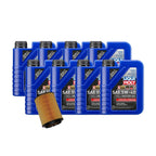 Oil Change Kit for Audi V8 4.2L (2003–2005) - 8L Liqui Moly 5W-40, Hengst