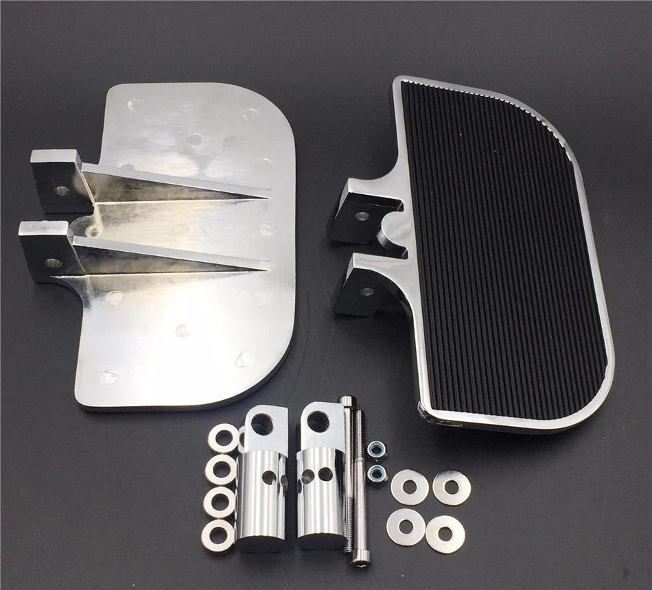 Chrome Mini Floorboards for Harley Electra Glide/Softail/Sportster (1200, 883)