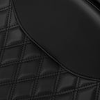 Black Driver & Passenger Seats for Harley Fat Boy FLSTF FLSTFB FLSTFBS (07-17)