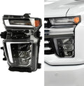 LED Headlight for Chevy Silverado 2500HD 3500HD (2020–2023)