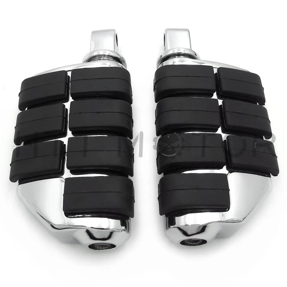 Chrome Replacement Dually Footpegs for Victory Cross Roads (2010–2017)