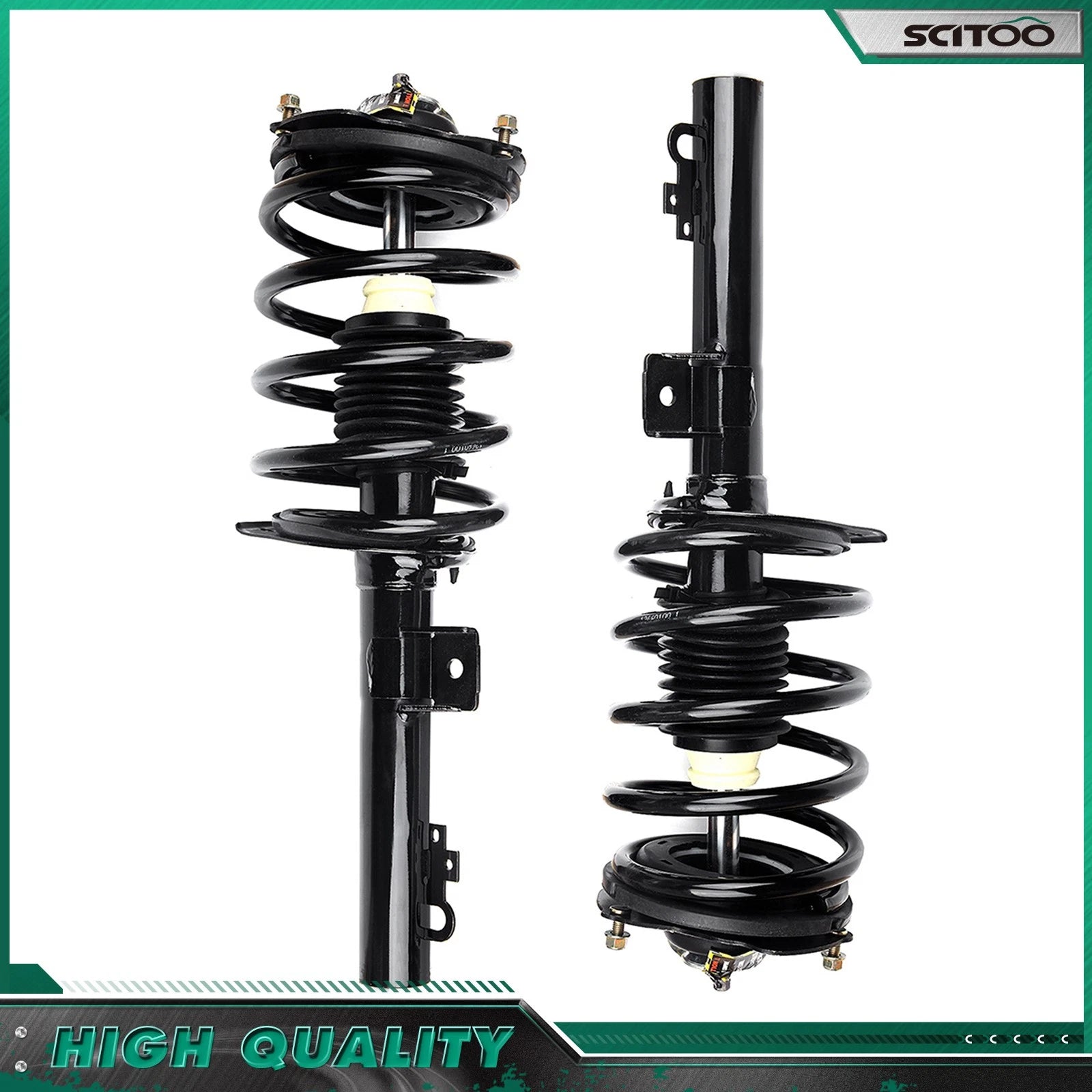 Set of 2 Quick-Strut Complete Shocks for Ford Taurus Mercury Sable (1996–2005)
