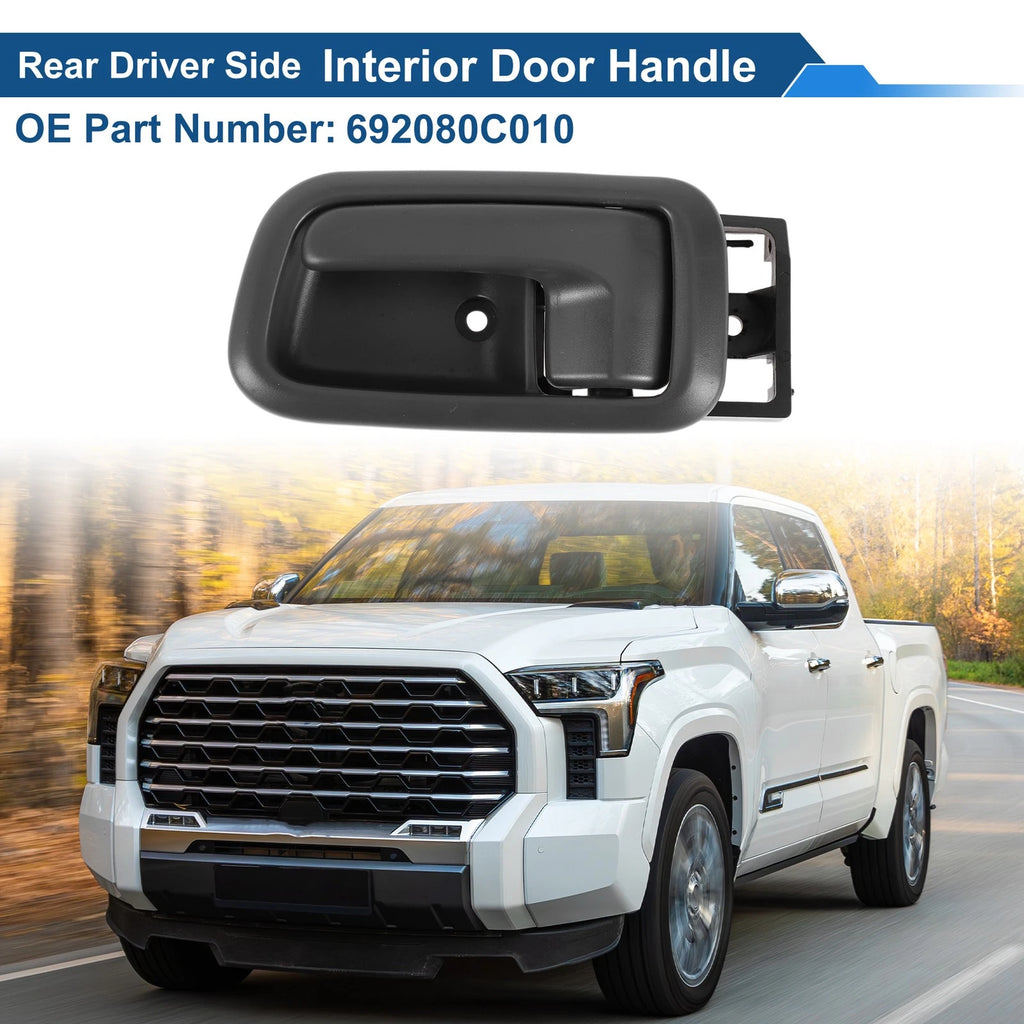 Rear Left Passenger Side Interior Door Handle for Toyota Tundra (2007–2021) No. 692080C010