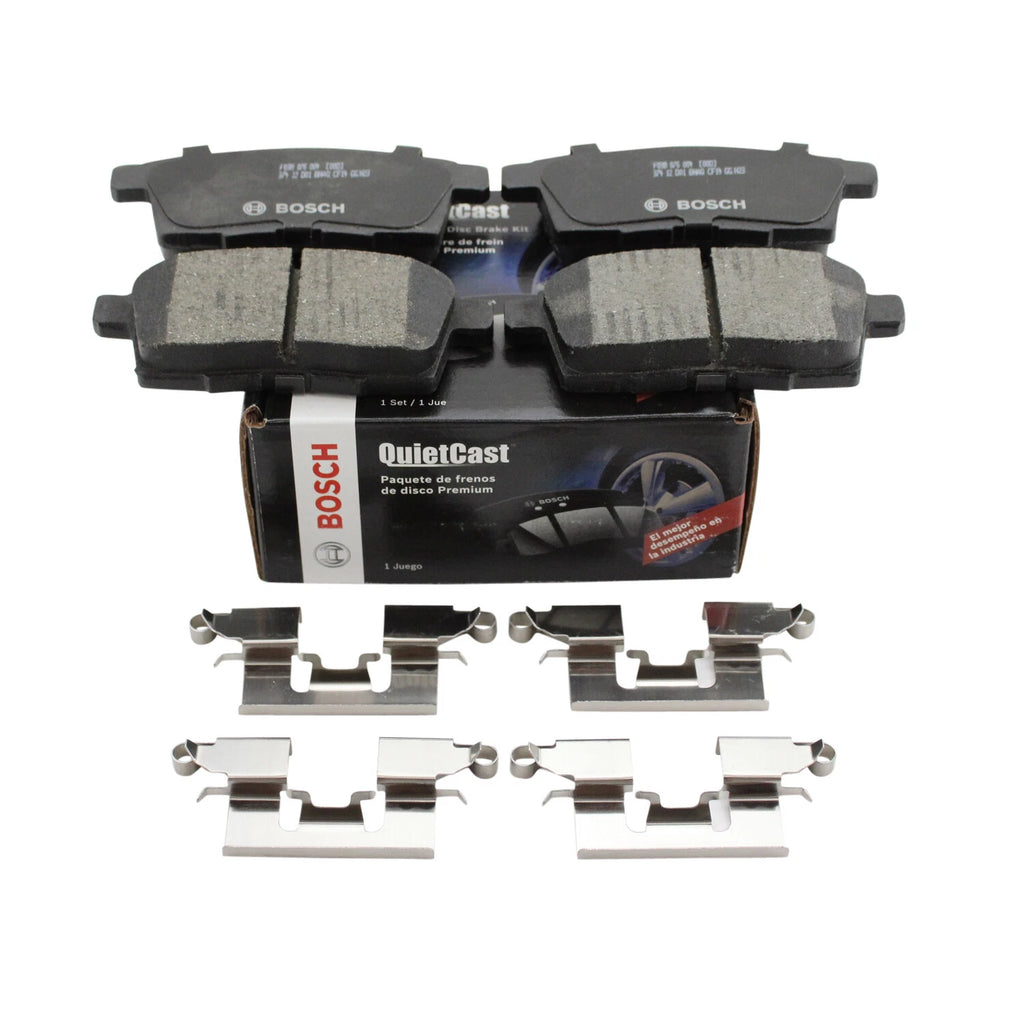 Set of 4 Bosch QuietCast Rear Ceramic Brake Pads for Edge MKX CX-7 CX-9