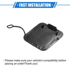 Front Bumper Tow Hook Cover for Mercedes-Benz S Class (2010-2013) Black