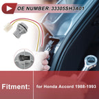 Set of 1 Turn Signal Light Socket Wiring for Honda Accord (1988–1993) No. 33305SH3A01