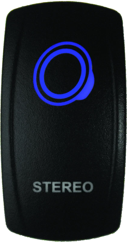 Lighted Switch for DragonFire Racing Stereo (Universal)