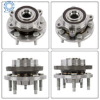 Front Rear Wheel Hub and Bearing Assembly for Lincoln MKX MKS MKT (2009–2019) 513275