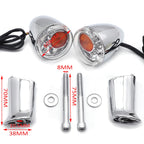 Clear LED Rear Running Brake Turn Signal Indicator Light for Harley XL 883 1200 (2004–2023)