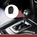 1Pc Gear Shift Knob Cover for Volkswagen Taos (2022–2023) Black Beige