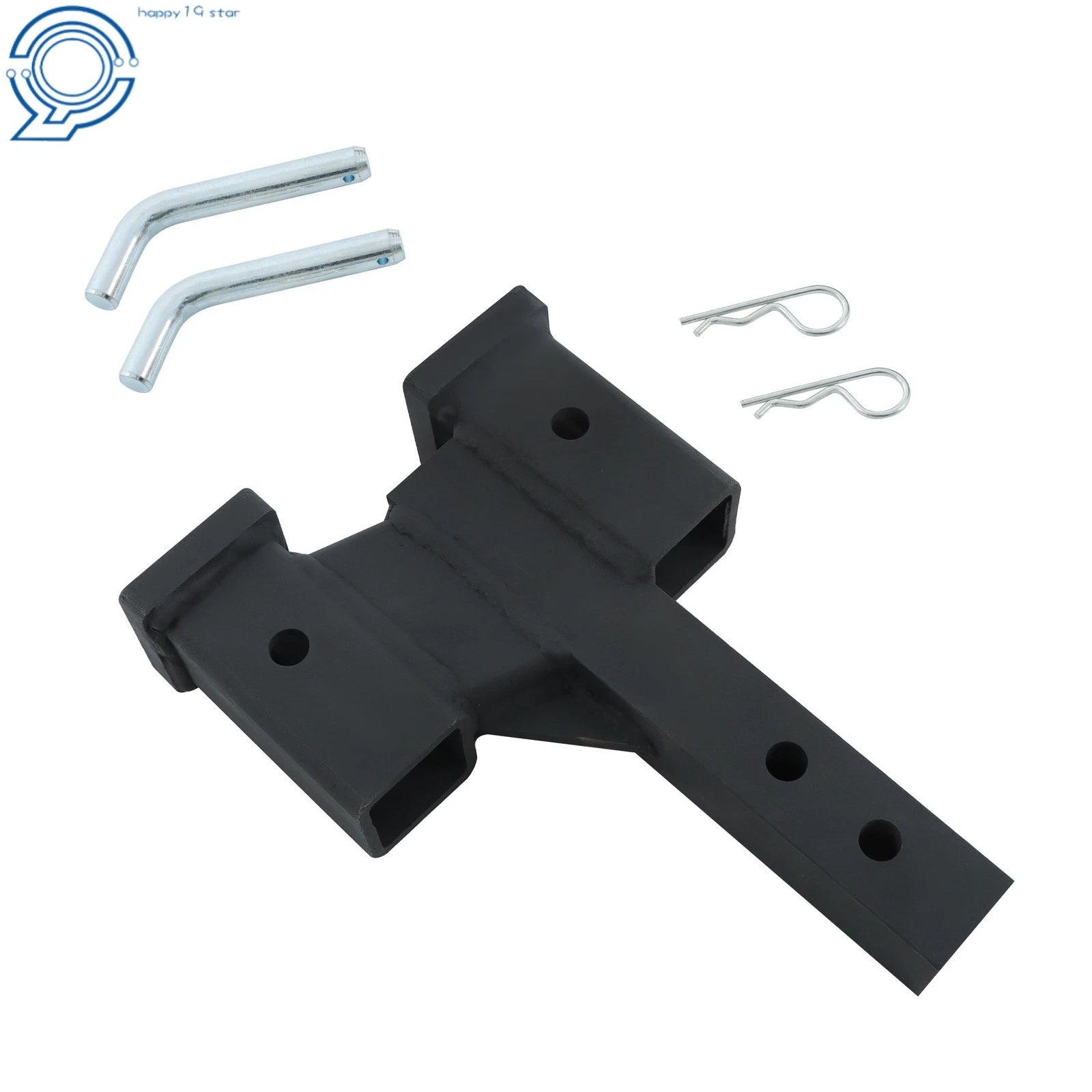 Dual Hitch Extender for Trailer 2-In Receiver (10000 lbs Capacity)